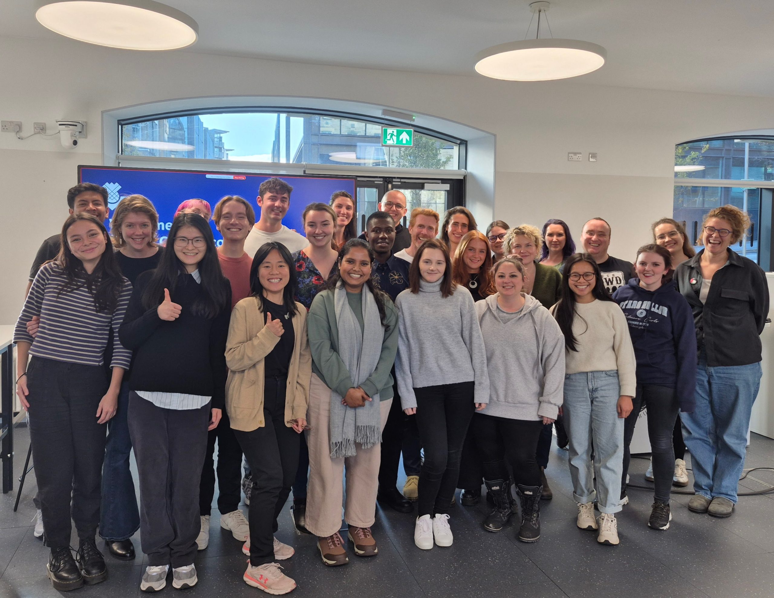 Core Methods students at the residential week, October 2025