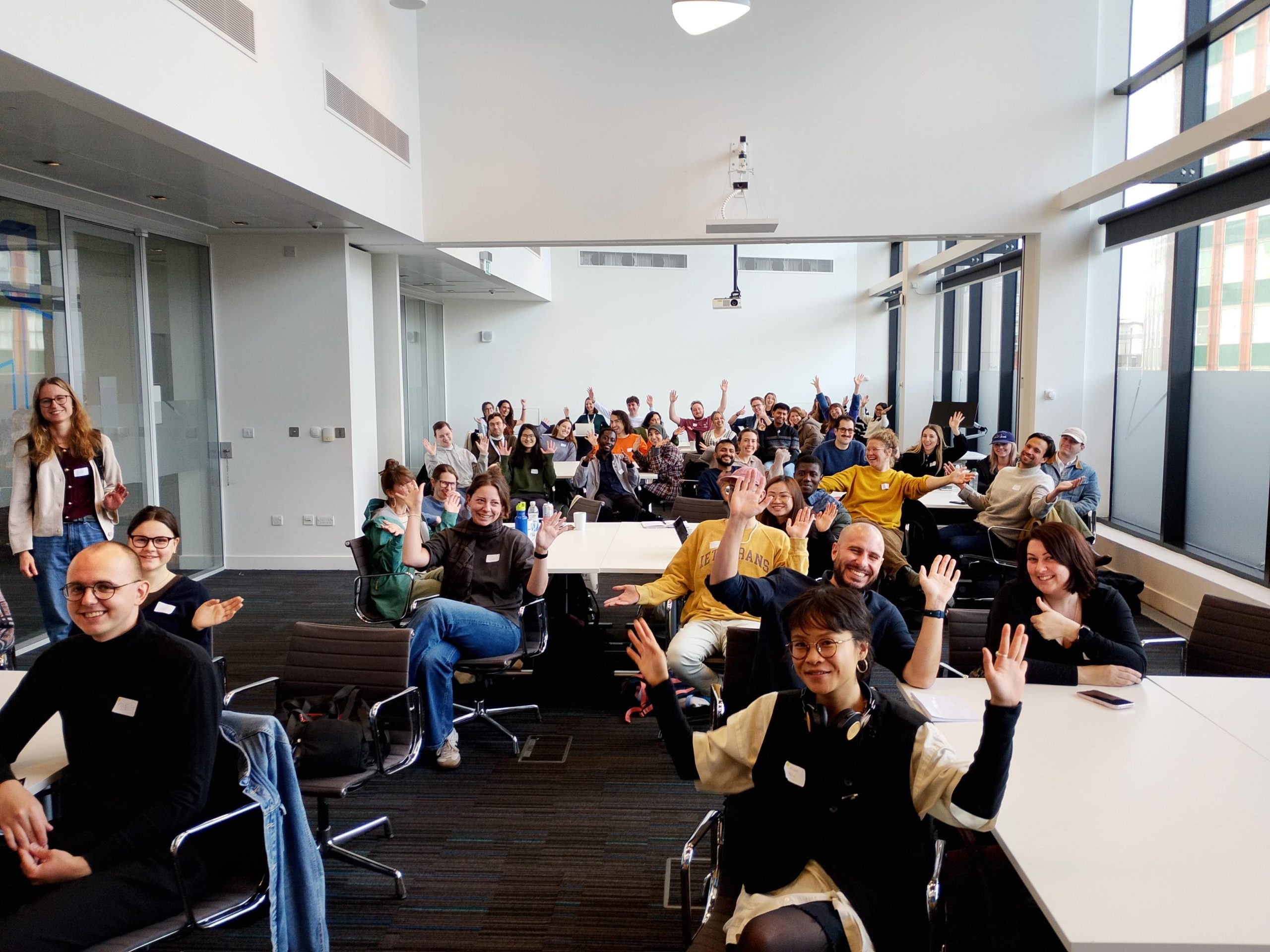 New cohort group photo at the induction, University of Strathclyde, 4 November 2025